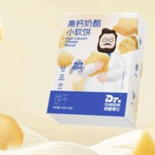 奶酪博士 高钙奶酪小软饼 60g/6袋*3件