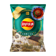 PLUS会员，需入会：（Lay's）乐事 薯片 红烧狮子头味 60克*12件