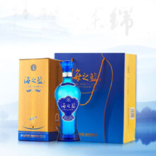 puls会员：洋河 海之蓝 浓香52度 480mL*1瓶