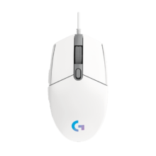 PLUS会员：罗技（G）G102二代游戏鼠标 黑色/白色