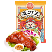 沈万三 正宗苏州 昆山特产 猪头肉卤味 猪脸肉熟食 腊味肉类 下酒菜开袋即食 飘香猪脸肉