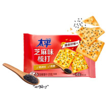 PLUS会员:奥利奥 太平 苏打饼干  芝麻味 100g