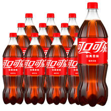 可口可乐 1.25L*12瓶大瓶装汽水经典口味碳酸饮料聚餐饮品整箱包邮