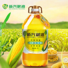 需福袋，88VIP:新兴粮油胚芽玉米油5L×1桶
