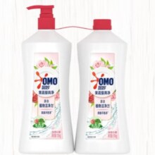 plus会员:奥妙 果蔬餐具净 1.1k g*2瓶 赠500g+金纺400g*4袋