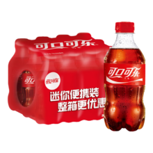 plus会员:可口可乐（Coca-Cola）碳酸饮料300ml*12瓶