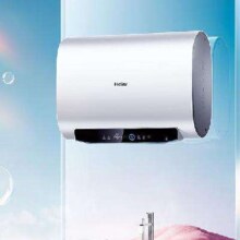 预售、PLUS会员：Haier 海尔 60升 性价比UP3 超薄扁桶双胆电热水器家用储水式 3300W变频 一级能效 EC6003HD-UP3U1