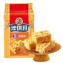 PLUS会员:徐福记 经典鸡蛋沙琪玛 传统蛋糕526g/袋