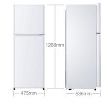 Haier 海尔 BCD-137TMPF 直冷双门冰箱 137L 雅韵白色