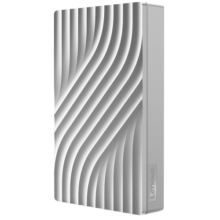 联想（Lenovo）4TB 移动硬盘 USB3.0 2.5英寸 皓月银 高速传输  稳定耐用 （F308 Pro 时尚沙纹）