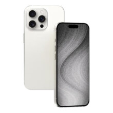 Plus：Apple 苹果15Pro (A3104) iPhone 15Pro 全网通 5G手机 256GB白色钛金属 官方标配