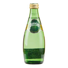 perrier 巴黎水 原装进口气泡水原味天然矿泉水 330ml*24瓶