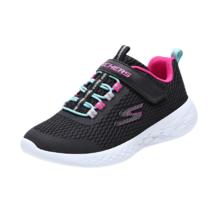 SKECHERS 斯凯奇 GO RUN 600 女童休闲运动鞋 82007L 黑色/多彩色 30