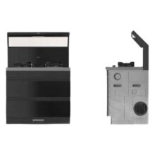 plus会员：美的（Midea）出品 华凌小透明蒸烤炸一体集成灶 WX9S 天然气+凑单品