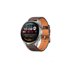 华为HUAWEI WATCH 3 Pro New 时尚款 棕色真皮表带 48mm表盘 华为手表 运动智能手表 eSIM独立通话 鸿蒙系统