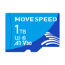 移速（MOVE SPEED）1TB内存卡 TF（MicroSD）存储卡A1 U3 V30 适用手机平板相机switch 无人机监控摄像高速款