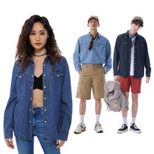 Levi's 李维斯 【情侣同款】牛仔长袖衬衫