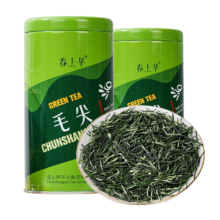 plus会员:春上早茶叶 特级毛尖 2024新茶125g*1罐