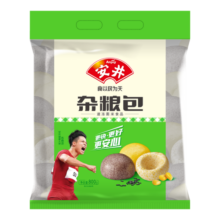 安井 杂粮包 800g 1包 约27个 粗粮馒头花卷 家庭装面点早餐包子