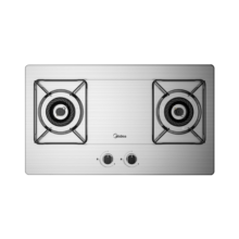 美的（Midea）燃气灶双灶 天然气灶家用台嵌两用不锈钢双眼灶 大火力灶具液化气灶猛火灶罐装煤气灶以旧换新 4.5KW旋火PQ215 天然气