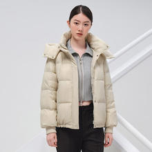 TANBOER 坦博尔 羽绒服女秋冬短款外套
