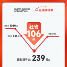 UNITED COLORS OF BENETTON贝纳通行李箱旅行箱拉杆箱密码箱软箱时尚大容量彩色可托运 贝纳通 拉链 黑色 27英寸