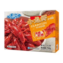 PLUS会员:GUO LIAN国联 十三香小龙虾750g 4-6钱 净虾500g（中号18-24只）*4件