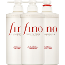 FINO芬浓洗发水透润美容液洗头膏1.1L+护发素550ml强韧发丝