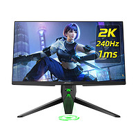 ANTGAMER 蚂蚁电竞 M27QK 27英寸Mini-LED显示器（2560*1440、95%DCI-P3、240Hz、HDR1000）