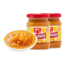 plus会员：春光食品 海南特产 特辣型黄灯笼辣椒酱150g 0脂下饭酱酸汤黄椒酱