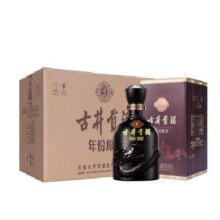 古井贡酒 古5 年份原浆 50度 浓香型白酒 500ml*6瓶 整箱装（含礼袋）