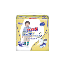 大王（GOO.N）光羽系列短裤式 拉拉裤XXL码22片  厂商直送