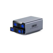 UNITEK 优越者 S308A 2.5/3.5英寸双盘位硬盘柜【不带RAID】