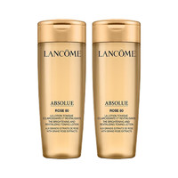 LANCOME 兰蔻 菁纯玫瑰柔肤水50ml*2锁水保湿焕亮化妆水柔肤水