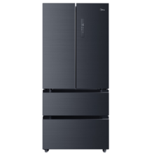 20点、plus会员：Midea 美的 BCD-508WTPZM(E) 风冷多门冰箱 508L