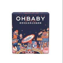 plus会员、需首购:欧贝比（OHBABY）奇想乐队 迷你装纸尿裤 NB码20片