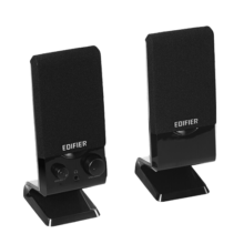 漫步者（EDIFIER） R10U 2.0声道电脑音响音箱 台式机笔记本桌面音响 黑色