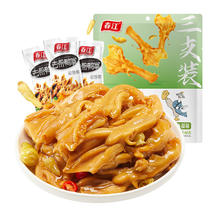 88VIP会员：春江 广西春江网红休闲卤味夜宵解馋零食泡椒味去骨无骨鸭掌鸭掌66g
