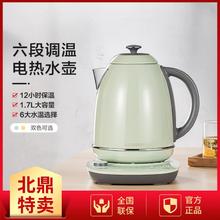 BUYDEEM 北鼎 调温电热水壶不锈钢烧水壶家用大容量保温水壶花茶养生壶