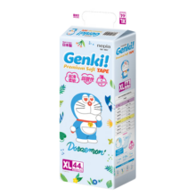 妮飘（Nepia）Genki!哆啦A梦弱酸轻薄型纸尿裤 XL44片（12-17kg）婴儿尿不湿