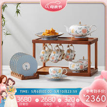 永丰源 auratic）月亮时光18头多用茶具 中式家用茶具咖啡具轻奢 18头茶咖具(6人位)