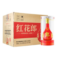 618预售：郎酒 红花郎15 53度 酱香型白酒 500ml*6瓶 整箱装