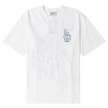 MLB 美职棒 la镂空字母宽松运动休闲t恤 3ATSB0343-07WHS