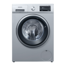 西门子（SIEMENS）10公斤大容量变频滚筒洗衣机全自动家用 防过敏程序 高温筒清洁 羽绒服洗 WM12P2682W3399元 (券后省200)