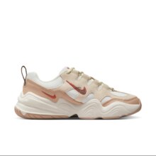 PLUS会员、学生会员:耐克（NIKE）官方TECH HERA女子运动鞋夏季老爹鞋耐克勾勾厚底FV0981 100帆白/惊喜可可色/椰奶色/麻黄/暗橙色