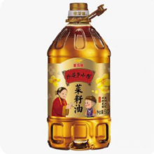 22日14点开始、限1000件、聚划算百亿补贴：金龙鱼外婆乡小榨菜籽油5.02L 食用油非转基因 物理压榨