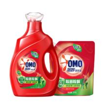 奥妙天然酵素洗衣液2kg+2kg*1袋