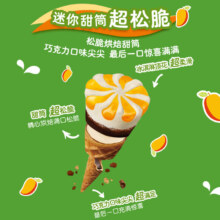 plus会员：可爱多和路雪 迷你可爱多|功夫熊猫 甜筒芒果&酸奶口味冰淇淋 20g*10支*10件