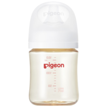 贝亲（Pigeon）自然实感第3代 新生婴儿PPSU奶瓶 宽口径 160ml AA261 SS号 0个月