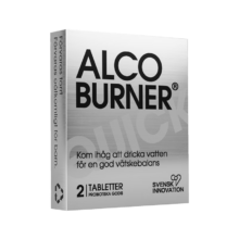 plus会员：Alcoburner瑞典进口嗜酒益生菌快速分解糖防宿醉酒局常备小银盒2片装*3件+凑单品
